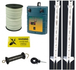 12v Plus Starter Kit with CP450 - 2 power settings - for challenging animals - standard or tall posts